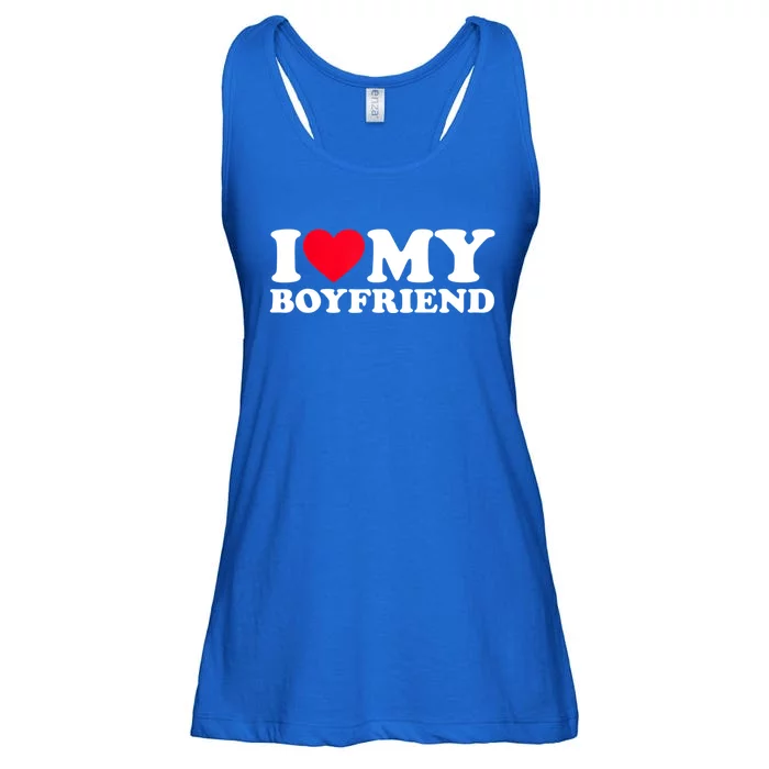 I Love My Friend Gift I Heart My Friend Gift Bf Cute Gift Ladies Essential Flowy Tank