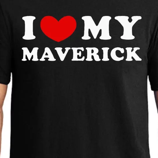 I Love My Maverick Pajama Set