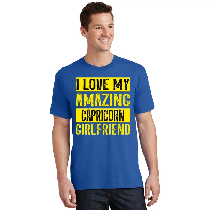 I Love My Amazing Capricorn Friend Astrology Funny Gift T-Shirt