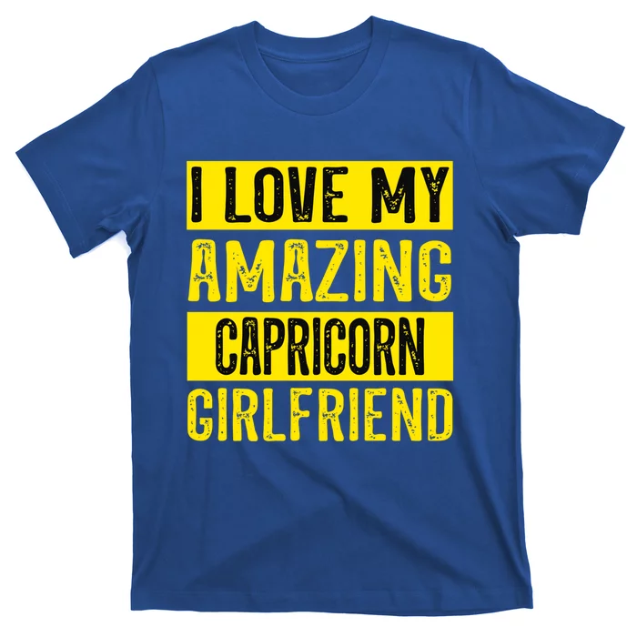 I Love My Amazing Capricorn Friend Astrology Funny Gift T-Shirt