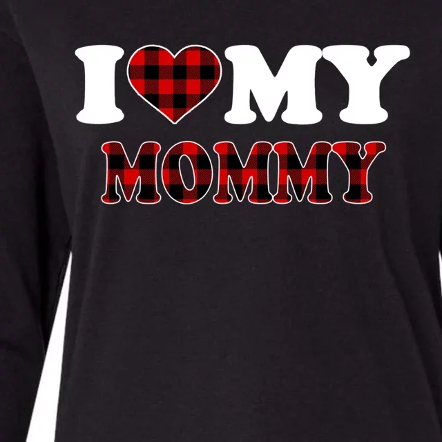 I Love My Mommy Happy Valentines Day Cool Gift Womens Cotton Relaxed Long Sleeve T-Shirt