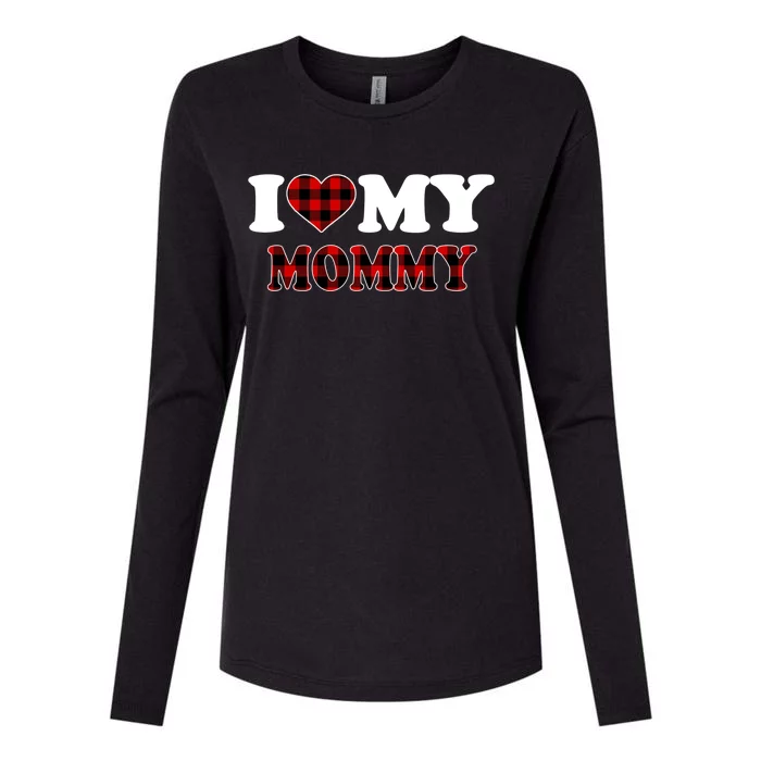 I Love My Mommy Happy Valentines Day Cool Gift Womens Cotton Relaxed Long Sleeve T-Shirt