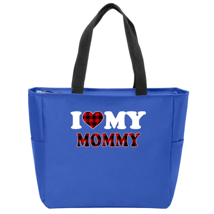 I Love My Mommy Happy Valentines Day Cool Gift Zip Tote Bag