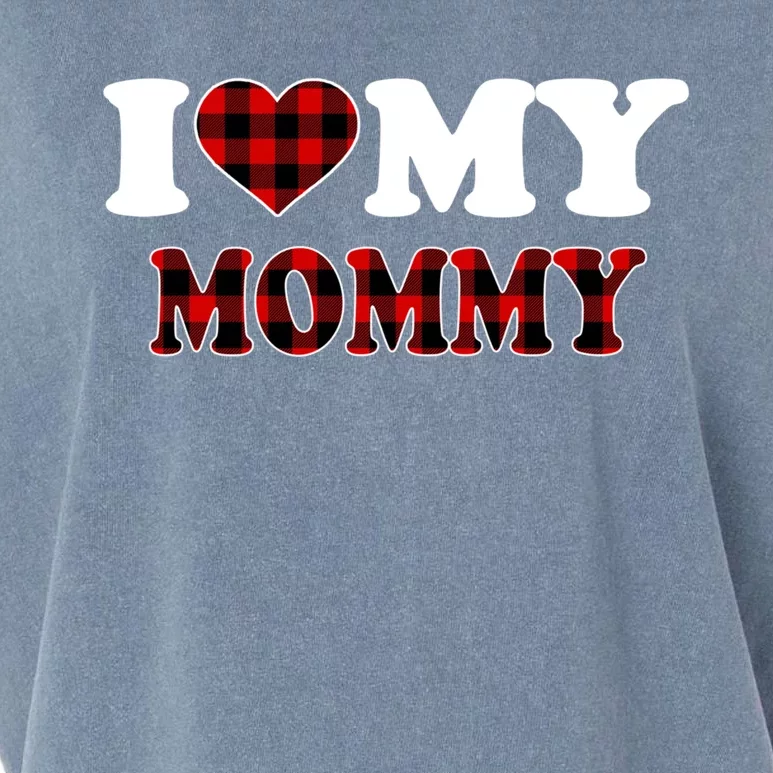 I Love My Mommy Happy Valentines Day Cool Gift Garment-Dyed Women's Muscle Tee