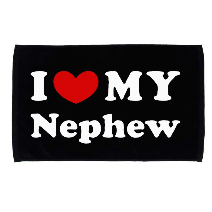 I Love My Nephew Microfiber Hand Towel