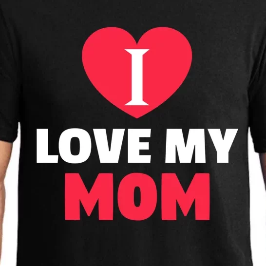 I Love My Loving Mom Grandma Grand Family Great Gift Pajama Set