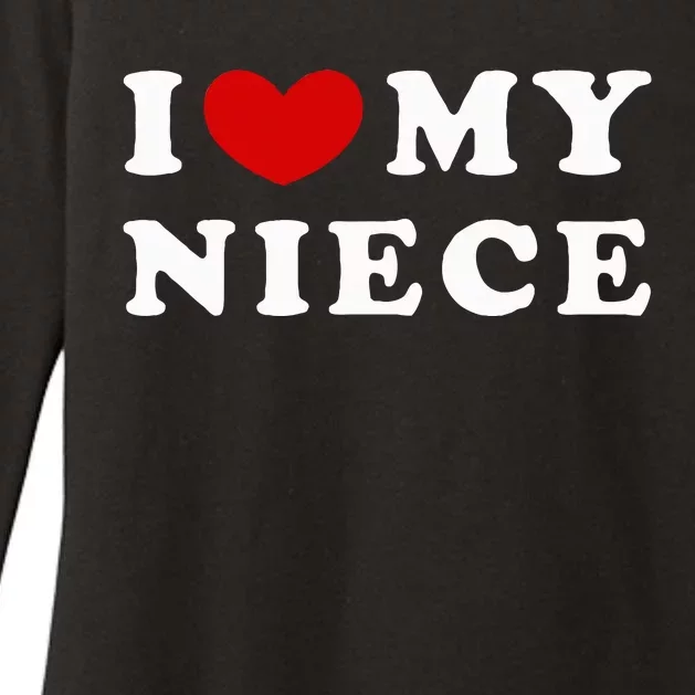 I Love My Niece Womens CVC Long Sleeve Shirt