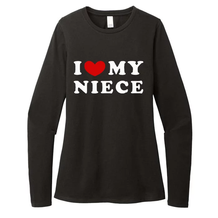 I Love My Niece Womens CVC Long Sleeve Shirt