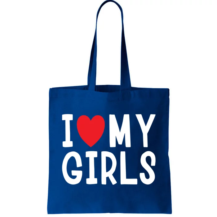 I Love My Family Celebration Cute Gift Tote Bag