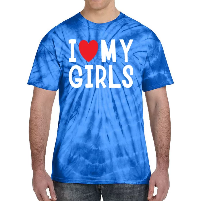 I Love My Family Celebration Cute Gift Tie-Dye T-Shirt