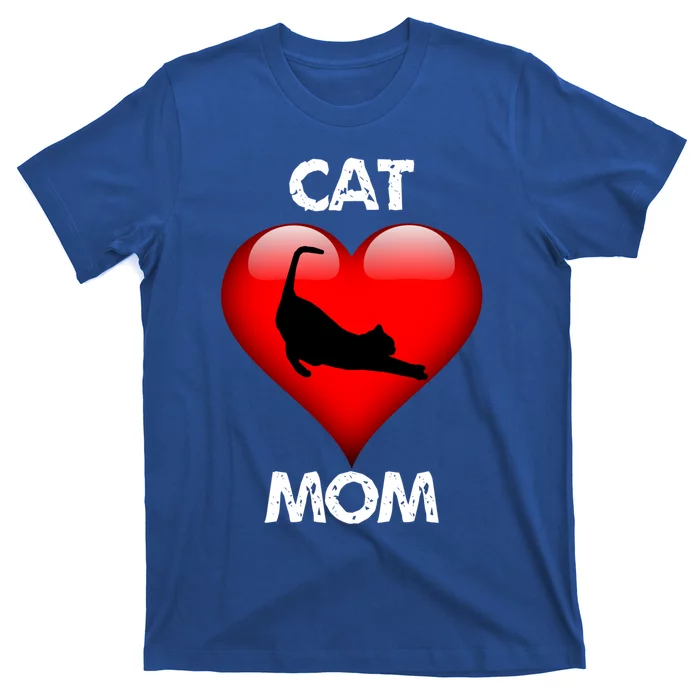 I Love My Cat Cat Mom Funny Gift T-Shirt