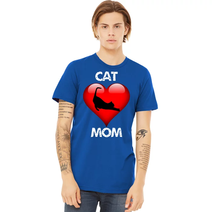 I Love My Cat Cat Mom Funny Gift Premium T-Shirt