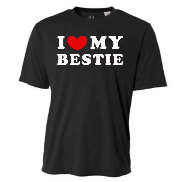 I Love My Bestie Cooling Performance Crew T-Shirt