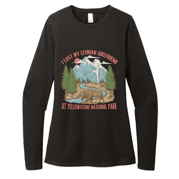 I Lost My Lesbian Girlfriend At Yellowstone National Park Womens CVC Long Sleeve Shirt