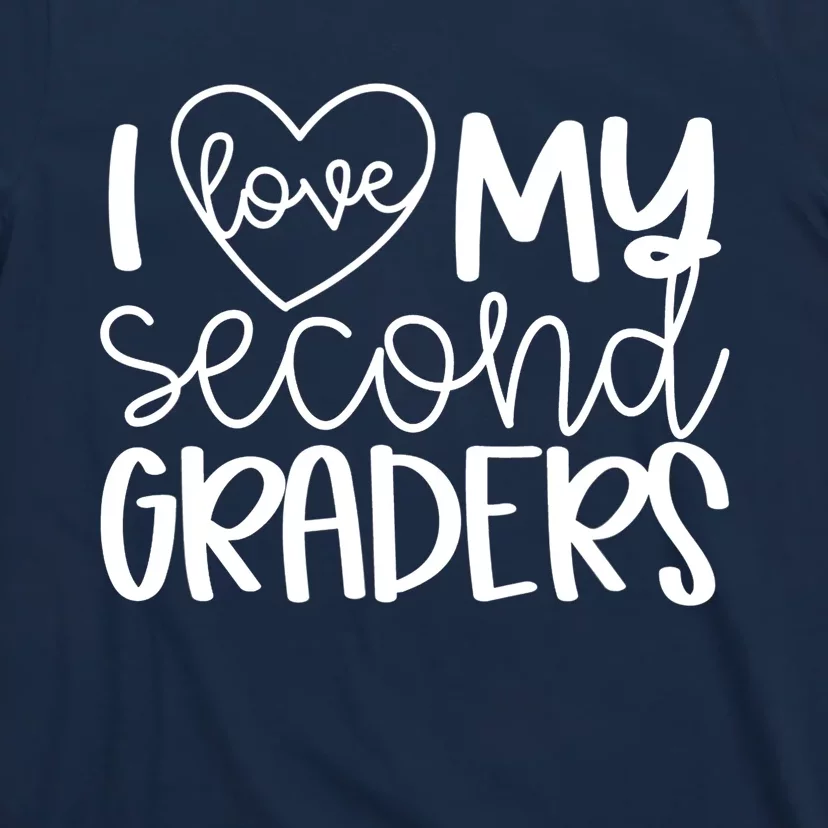 I love My Second Graders (2nd) Back to School Matching Group T-Shirt