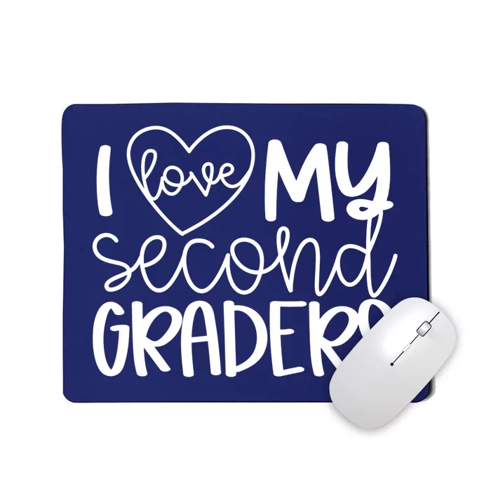 I love My Second Graders (2nd) Back to School Matching Group Mousepad