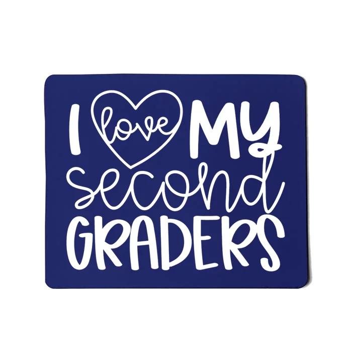 I love My Second Graders (2nd) Back to School Matching Group Mousepad