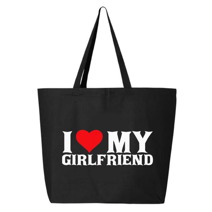 I Love My Girlfriend 25L Jumbo Tote