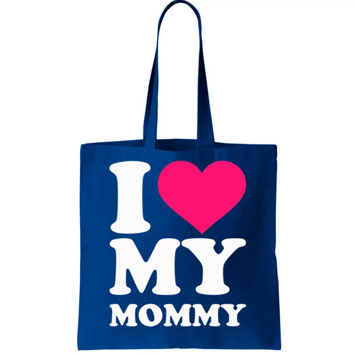 I Love My Mommy Cute Gift Tote Bag