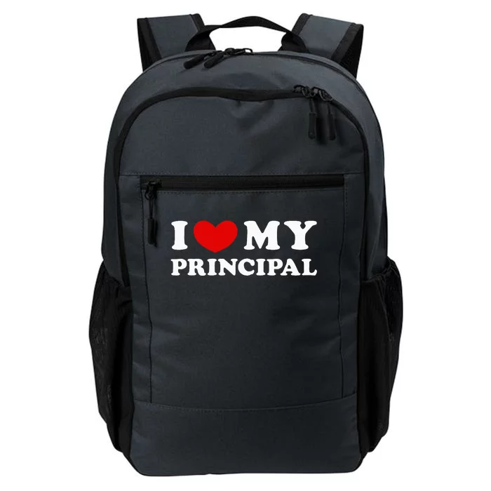 I Love My Principal I Heart My Principal Daily Commute Backpack