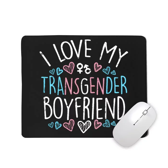 I Love My Boyfriend Lgbt Love Mousepad