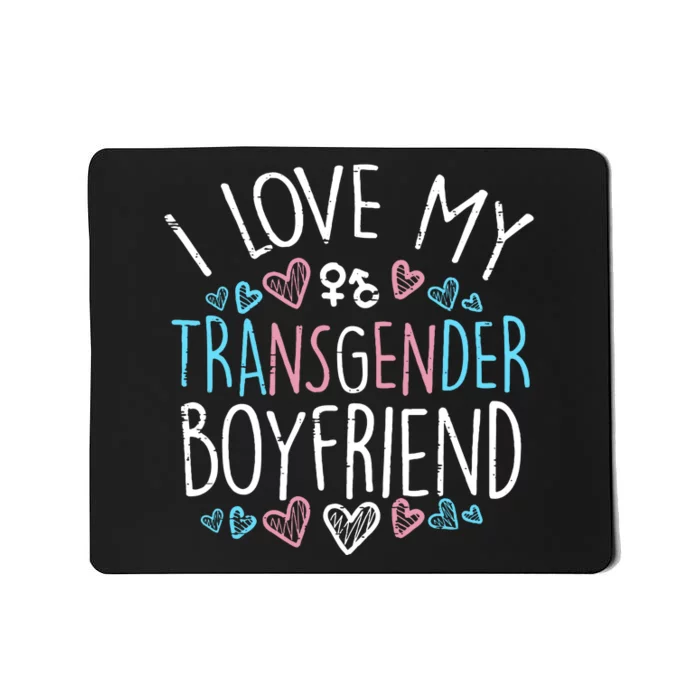 I Love My Boyfriend Lgbt Love Mousepad