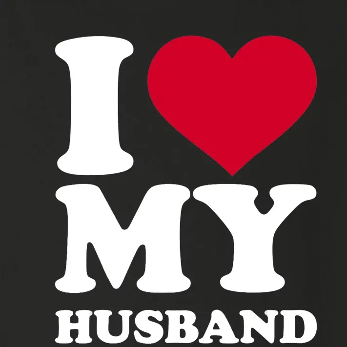 I Love My Husband TShirt Toddler Long Sleeve Shirt