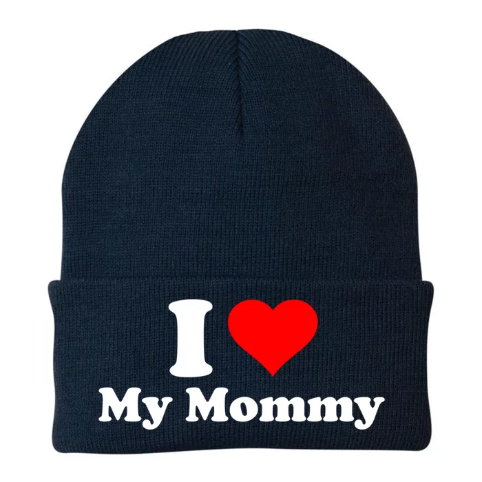 I Love My Mommy Mothers Day Great Gift Knit Cap Winter Beanie