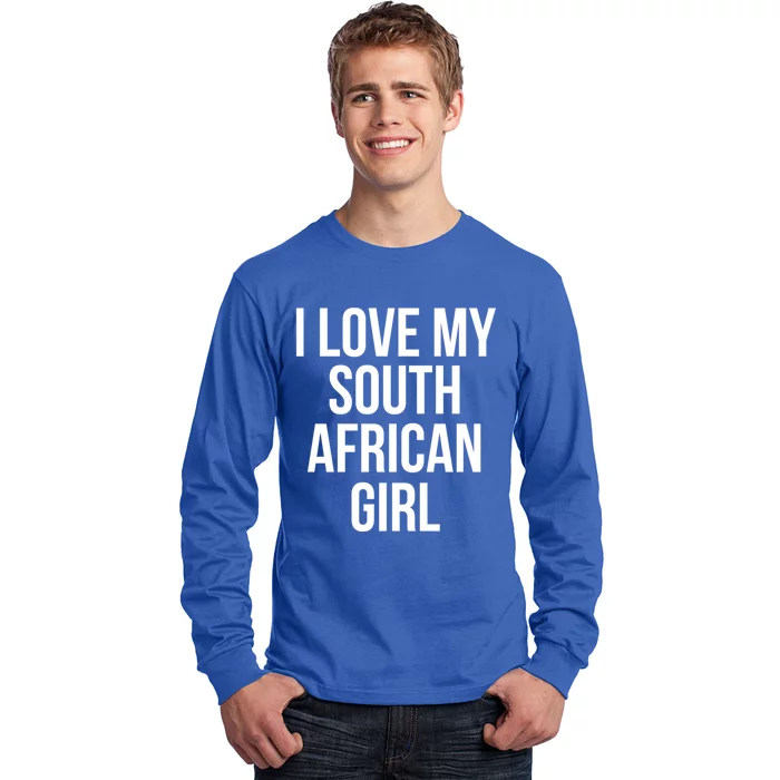 I Love My South African Gift Long Sleeve Shirt