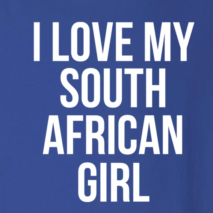 I Love My South African Gift Toddler Long Sleeve Shirt