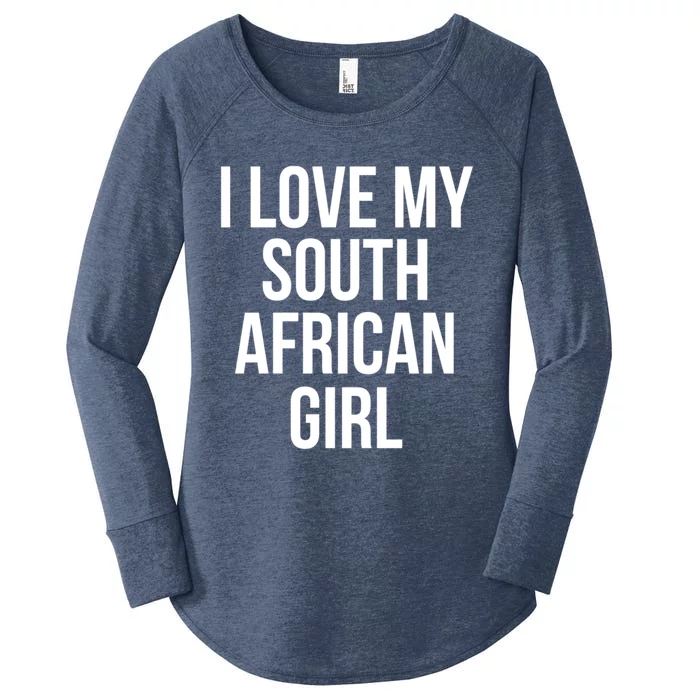 I Love My South African Gift Women's Perfect Tri Tunic Long Sleeve Shirt