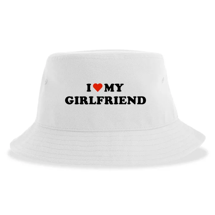 I Love My Gf Sustainable Bucket Hat