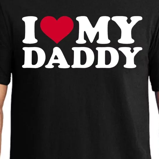 I Love My Daddy TShirt Pajama Set