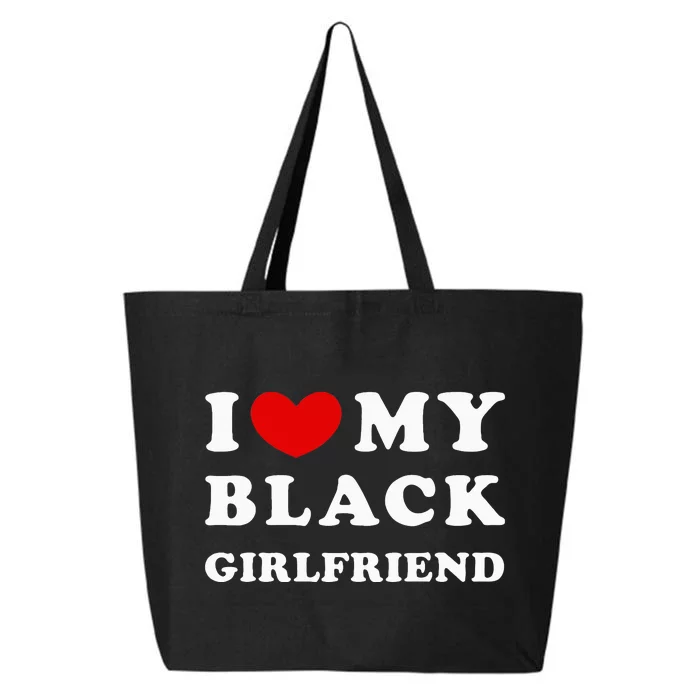 I Love My Black Girlfriend 25L Jumbo Tote