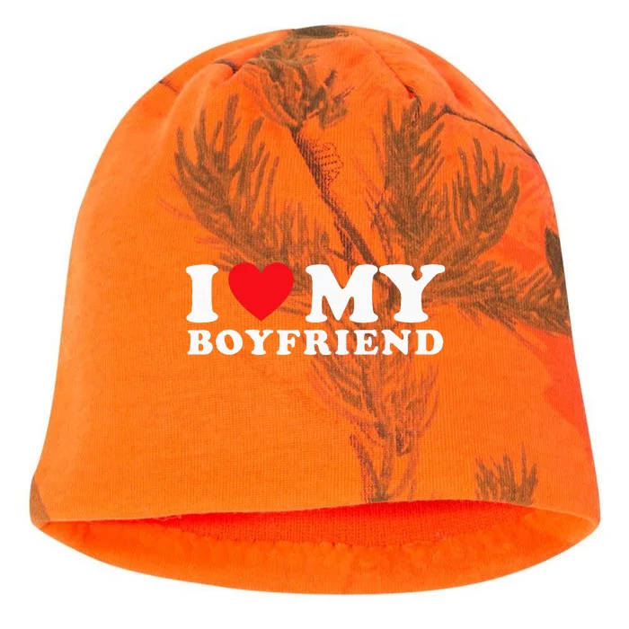 I Love My Boyfriend I Heart My Boyfriend BF Kati - Camo Knit Beanie