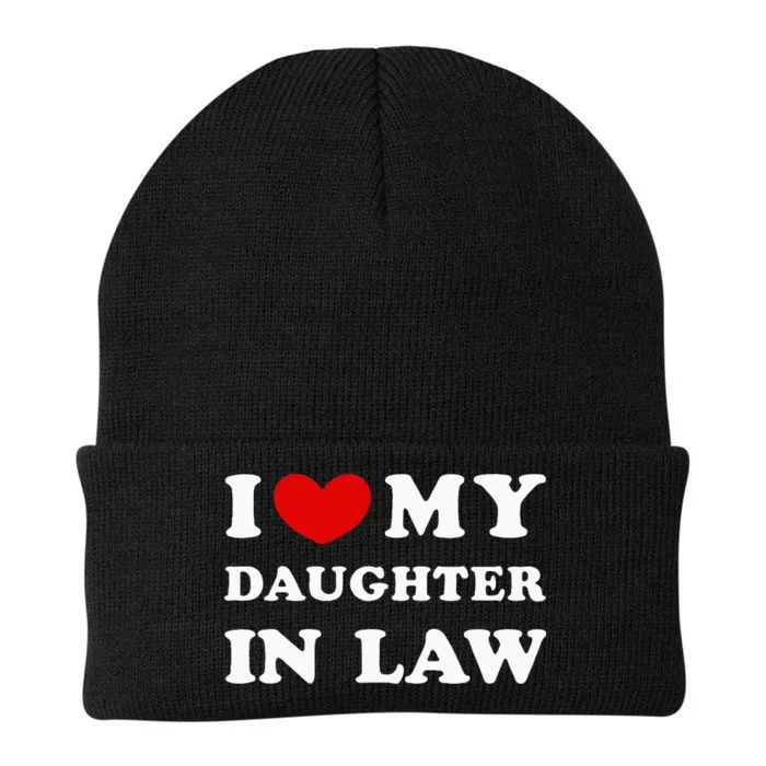 I Love My Daughter In Law Knit Cap Winter Beanie