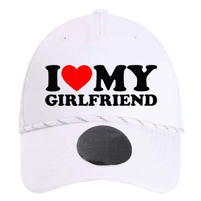 I Love My Girlfriend I Heart My Girlfriend Matching White Performance The Dyno Cap