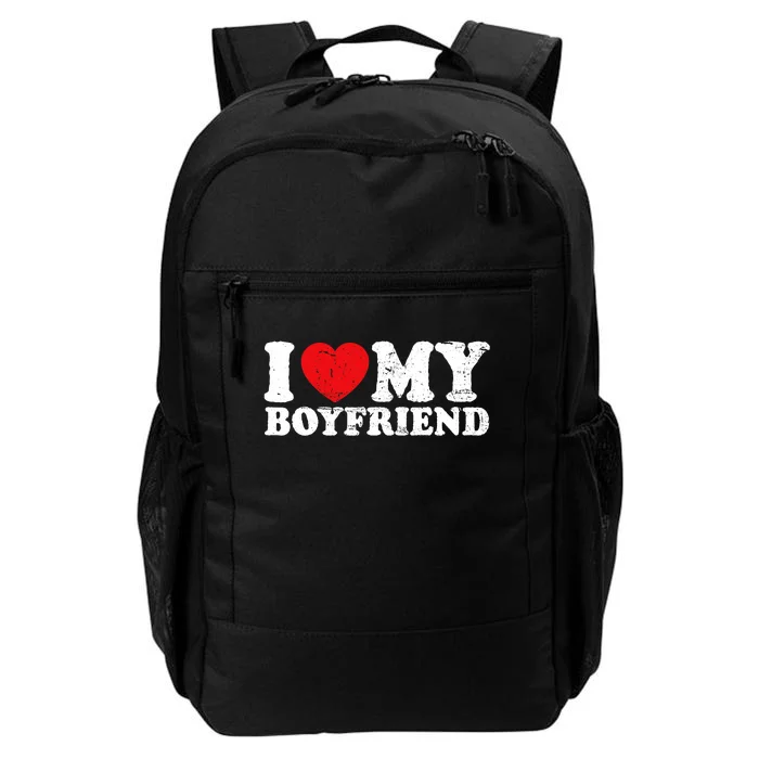 I Love My Boyfriend I Heart My Boyfriend Bf Daily Commute Backpack