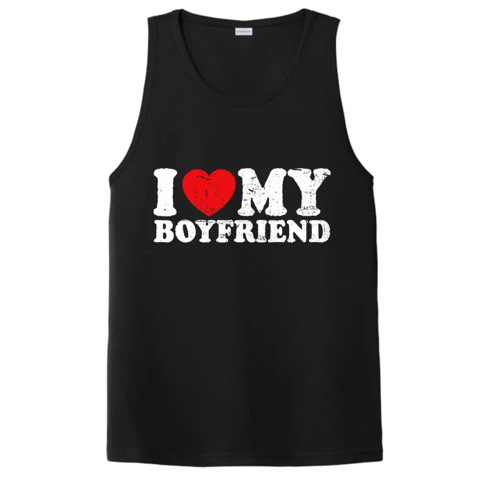 I Love My Boyfriend I Heart My Boyfriend Bf Performance Tank