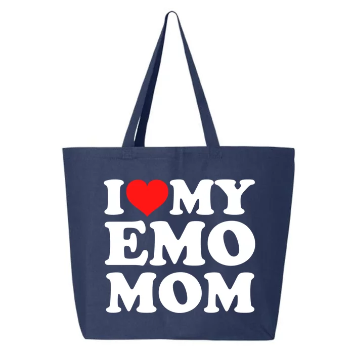 I Love My Emo Mom Cool Gift 25L Jumbo Tote