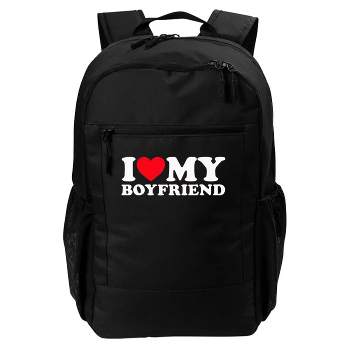 I Love My Boyfriend I Heart My Boyfriend BF Daily Commute Backpack