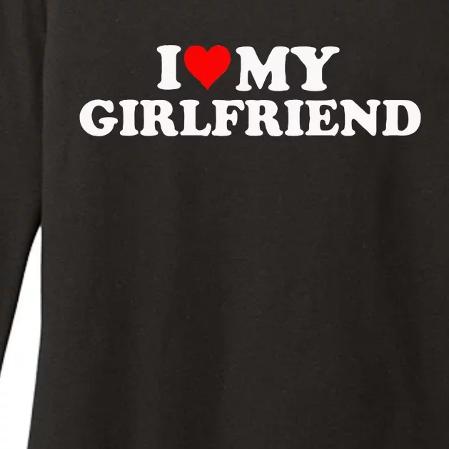 I Love My Hot Girlfriend Womens CVC Long Sleeve Shirt