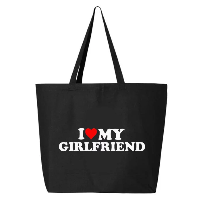 I Love My Hot Girlfriend 25L Jumbo Tote