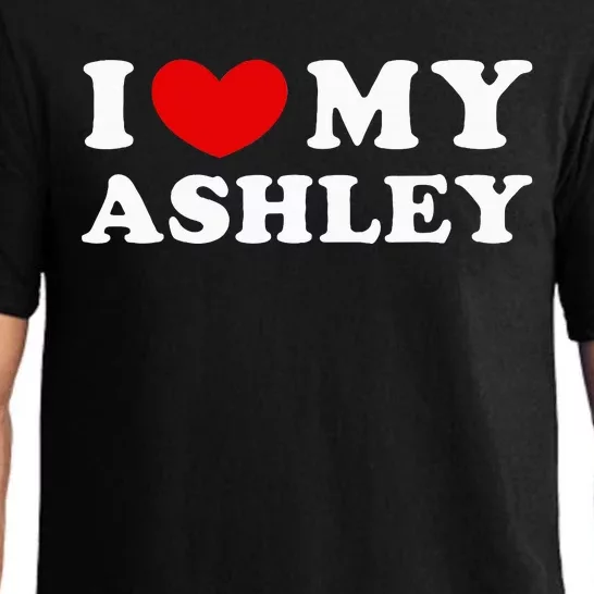 I Love My Ashley I Heart My Ashley Pajama Set