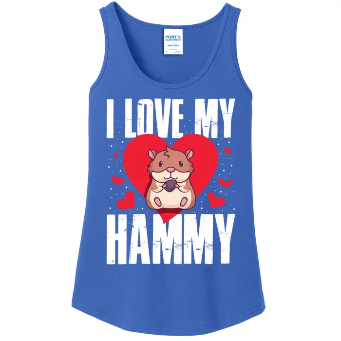 I Love My Hammy Gift Ladies Essential Tank