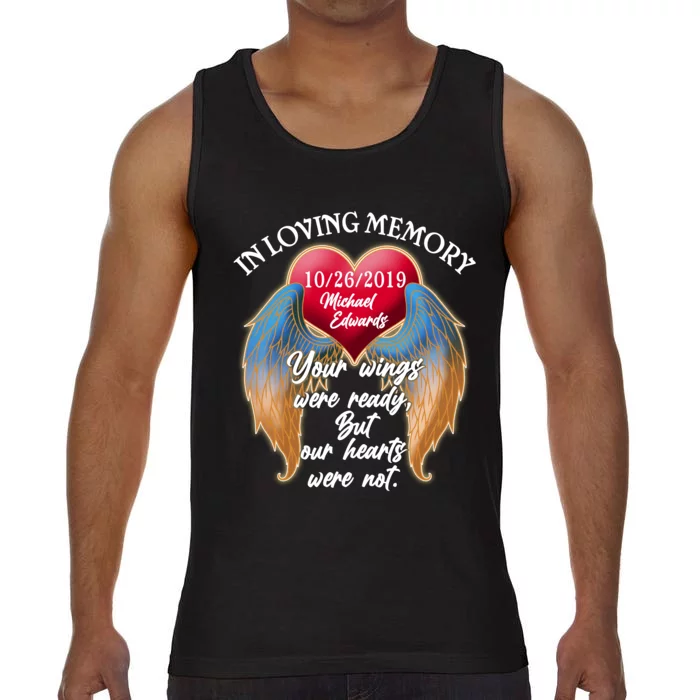 In Loving Memory Personalized Rip Customized Family Custom Comfort Colors® Tank Top