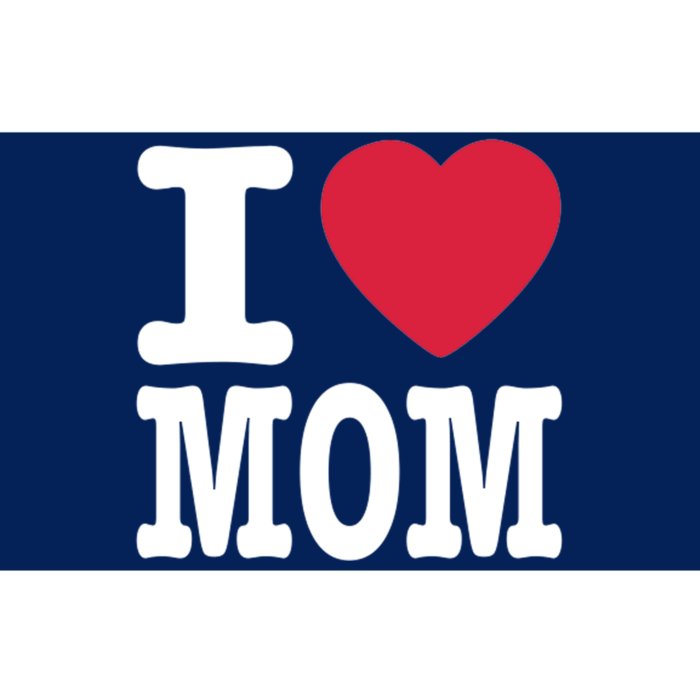 I Love Mom Gift Bumper Sticker