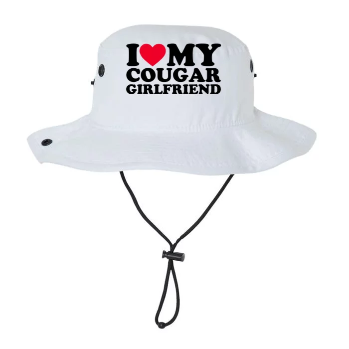 I Love My Cougar Girlfriend GF I Heart My Cougar Girlfriend Legacy Cool Fit Booney Bucket Hat