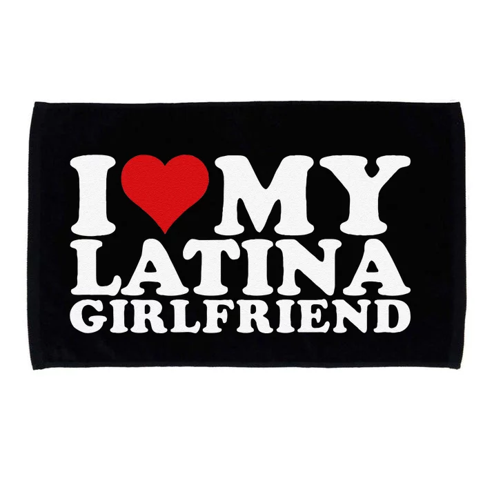 I Love My Latina Friend I Heart My Latina Friend Gf Microfiber Hand Towel