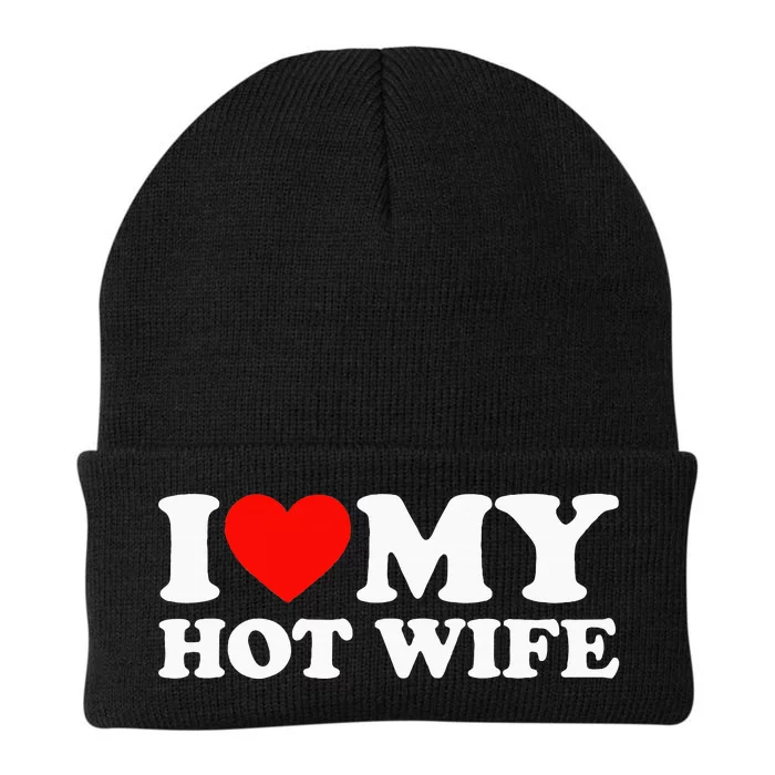 I Love My Hot Wife Knit Cap Winter Beanie